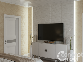 Современная классика в коттедже 320 кв м