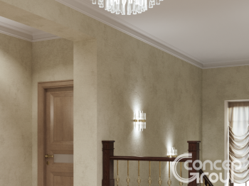 Современная классика в коттедже 320 кв м