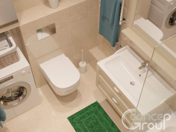 Американский стиль в квартире 60м2
