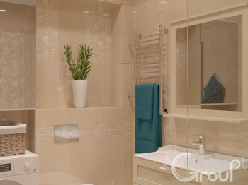 Американский стиль в квартире 60м2