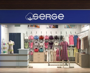 Магазин нижнего белья SERGE в ТК Мегаторг