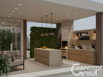 Terrace and Barbecue