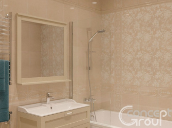 Американский стиль в квартире 60м2